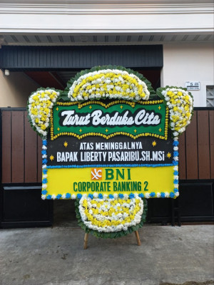Papan Bunga Duka di Elikobal