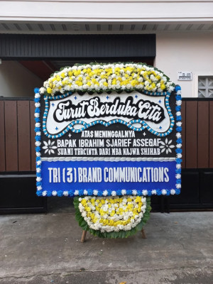 Papan Bunga Duka di Elikobal